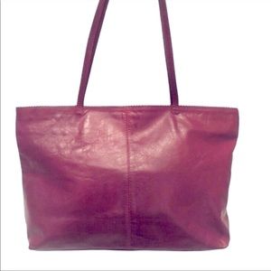 Latico Tote purse leather never used burgundy